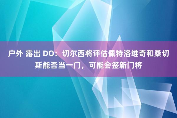 户外 露出 DO:切尔西将评估佩特洛维奇和桑切斯能否当一门,可能会签新门将